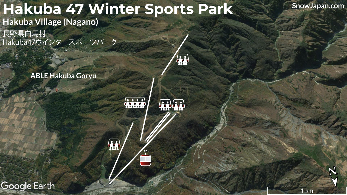 Hakuba 47 Winter Sports Park Ski Area In Hakuba Village Nagano Japan Hakuba47ウインタースポーツパーク Snowjapan