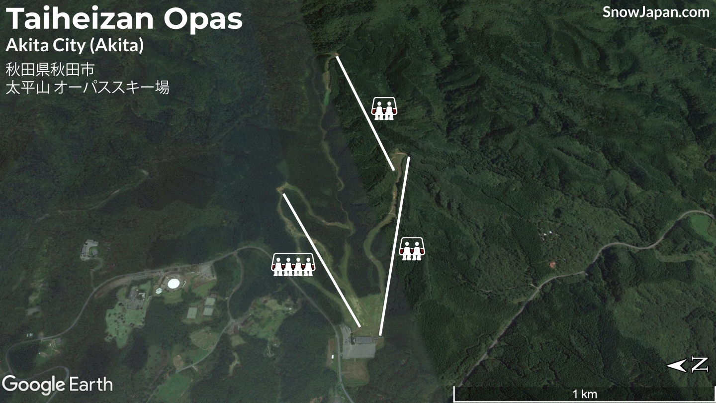 Taiheizan Opas Ski Area In Akita City Akita Japan 太平山 オーパススキー場 Snowjapan Taiheizan Opas Ski Area In Akita City Akita Japan 太平山 オーパススキー場 Snowjapan