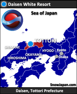 Daisen White Resort Daisen Town Tottori Japan Ski - 