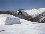 Blayze Happo\\'s terrain park.Boy\\'s voted it best one in Hakuba this year. Thanks to the Happo digger\\'s that kepted it prime\r\n, uploaded by Ross  [Hakuba Happo-one, Hakuba Village, Nagano]